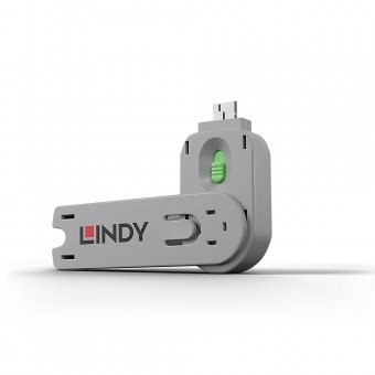 Lindy Clé pour bloqueur de port USB Type A, Vert 