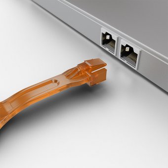 Lindy Clé pour bloqueur de port RJ45, orange 