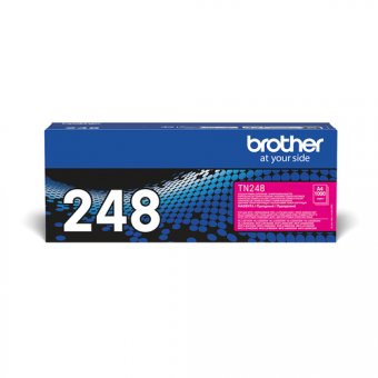 Brother TN248M - Magenta - original - boîte - cartouche de toner - pour Brother DCP-L3515, L3520, L3555, L3560, HL-L3220, L3240, MFC-L3740, L3760, L8340, L8390 