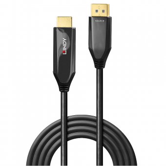 Lindy Câble actif DisplayPort 1.4 vers HDMI 8K60, 1m 
