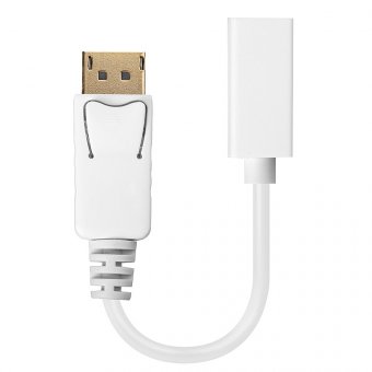 Lindy Câble adaptateur DP (DisplayPort) vers Mini DisplayPort femelle 