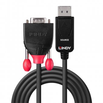 Lindy Câble DisplayPort vers VGA, 3m 