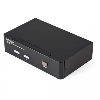 StarTech.com Commutateur KVM HDMI USB 2 ports avec audio et concentrateur USB 2.0 - Commutateur écran-clavier-souris/audio/USB - 2 x KVM / audio / USB - 1 utilisateur local - de bureau - pour P/N: IM12D1500P, SVA12M2NEUA, SVA12M5NA 