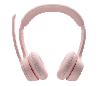 Logitech Zone 300 - Micro-casque - sur-oreille - Bluetooth - sans fil - rose 