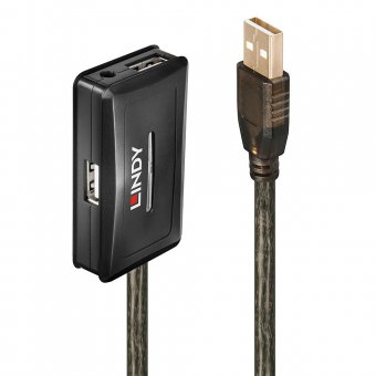 Lindy Rallonge Active USB 2.0 avec Hub, 10m 