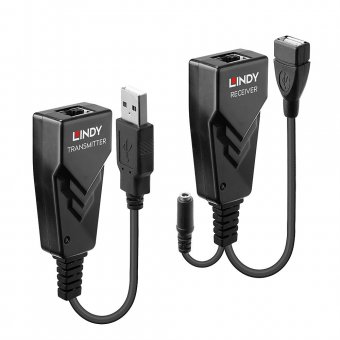 Lindy Extender USB 2.0 Cat.6 100m 