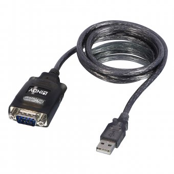 Lindy Convertisseur USB vers série avec rétention de port COM 