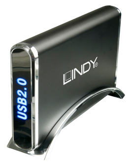 Lindy Boîtier USB 2.0 pour disque IDE/SATA 3.5'' 