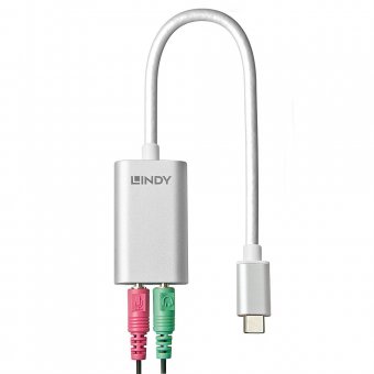 Lindy Convertisseur USB type C vers Audio 