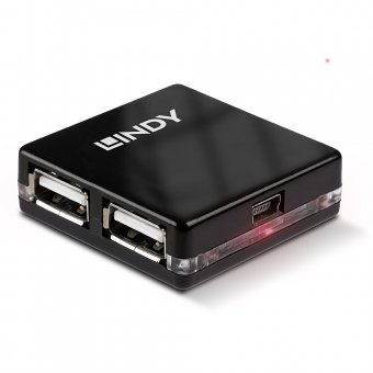 Lindy Mini Hub USB 2.0  4 ports 