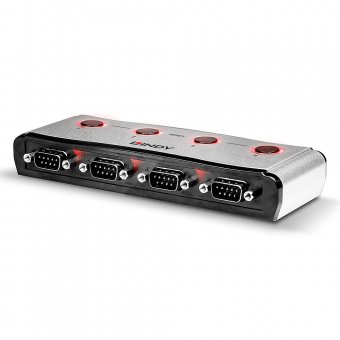 Lindy Convertisseur USB vers 4 ports série 