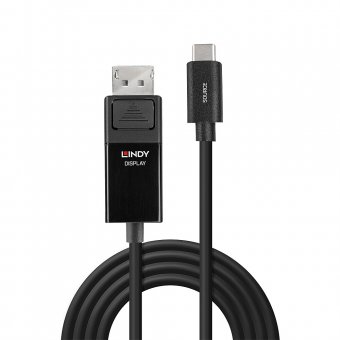 Lindy Câble adaptateur USB Type C vers DisplayPort 8K60, 2m 