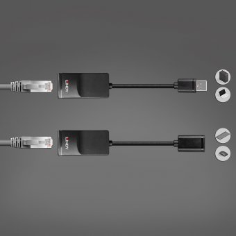 Lindy Extender USB 1.1 Cat.6 60m 