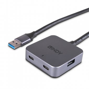 Lindy Hub USB 3.0 5m, 4 ports 