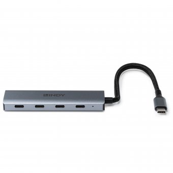 Lindy Hub USB 3.2 Gen 2 Type C 4 ports 