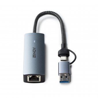 Lindy Convertisseur USB 3.2 Gen 1 vers Ethernet 5G 