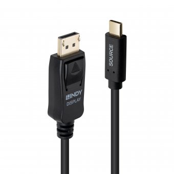 Lindy Câble adaptateur USB Type C vers DisplayPort 4K60 avec HDR, 3m 