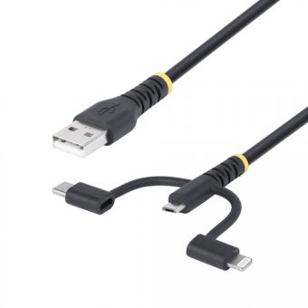 STARTECH 1m Rugged USB Multi Charging Cable - disponible 24 / 48h 