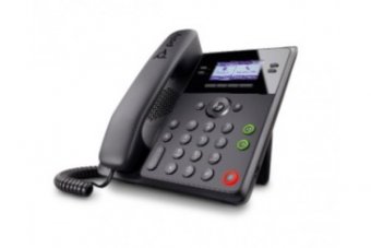POLY EDGE B30 téléphone de bureau PoE Gigabit - 4 lignes SIP 