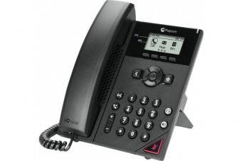 POLY VVX 150 téléphone de bureau IP PoE - 2 lignes SIP 