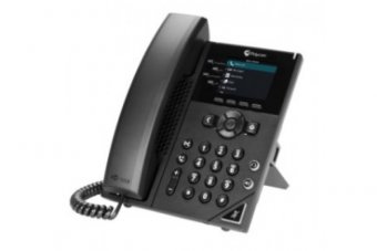 POLY VVX 250 téléphone de bureau IP PoE - 4 lignes SIP 
