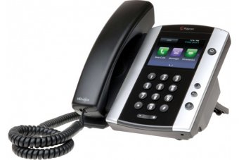 POLY VVX 501 téléphone de bureau IP PoE - 12 lignes SIP 