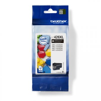 Brother LC426XLBK - À rendement élevé - noir - original - cartouche d'encre - pour Brother MFC-J4335, MFC-J4340, MFC-J4540 