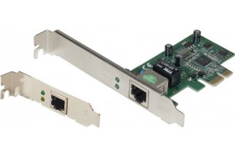 NETIS AD1103 Carte réseau PCI-Express Gigabit + Low Profile 