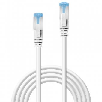 Lindy Câble réseau Blanc Cat.6A S/FTP LSZH, 5m 