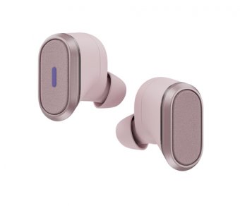 Logitech Zone True Wireless - Écouteurs sans fil avec micro - intra-auriculaire - Bluetooth - Suppresseur de bruit actif - rose 