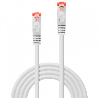 Lindy Câble réseau Blanc Cat.6 S/FTP, 2m 