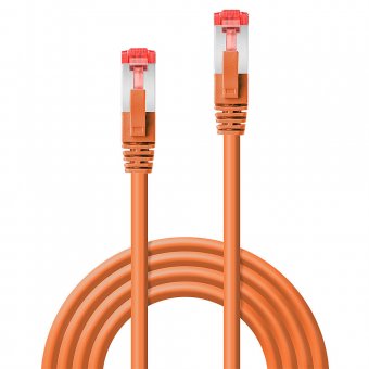 Lindy Câble réseau Orange Cat.6 S/FTP, 2m 