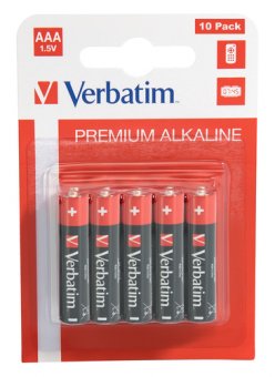 Alkaline Battery AAA 10 Pack Blister 