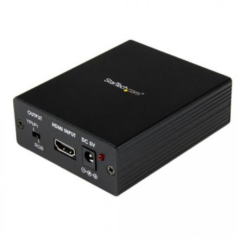 StarTech.com Convertisseur HDMI vers VGA avec audio - Adaptateur HDMI - HDMI femelle/3,5 mm femelle/VGA femelle/3x RCA mâle - 1920 x 1200 - Convertisseur vidéo - HDMI - vidéo composante, VGA - noir 