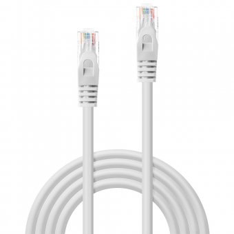 Lindy Câble réseau Blanc Cat.6 U/UTP, 0.3m 