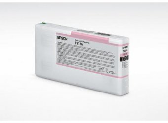 Epson T9136 - 200 ml - Magenta vif clair - original - cartouche d'encre - pour SureColor SC-P5000 STD Spectro, SC-P5000 Violet, SC-P5000 Violet Spectro 