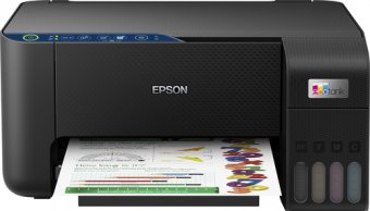 Epson EcoTank ET-2861 - Imprimante multifonctions - couleur - jet d'encre - ITS - A4 (support) - jusqu'à 10 ppm (impression) - 100 feuilles - Wi-Fi, USB - noir 