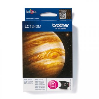 Brother LC1240M - Magenta - original - cartouche d'encre - pour Brother DCP-J525W, DCP-J725DW, DCP-J925DW 