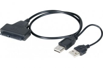 ADAPTATEUR USB 2.0 / SATA 2.5" SSD-HDD AUTO-ALIMENTÉ 