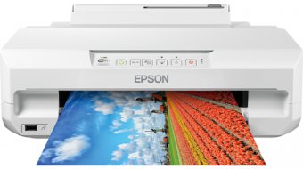 Epson Expression Photo XP-65 - Imprimante - couleur - Recto-verso - jet d'encre - A4/Legal - 5 760 x 1 440 ppp - jusqu'à 9.5 ppm (mono)/jusqu'à 9 ppm (couleur) - capacité : 100 feuilles - USB, LAN, Wi-Fi 