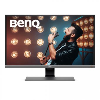 BenQ EW3270U - Écran LED - 32" (31.5" visualisable) - 3840 x 2160 4K UHD (2160p) @ 60 Hz - VA - 300 cd/m² - 3000:1 - 4 ms - 2xHDMI, DisplayPort, USB-C - haut-parleurs - gris métallisé 