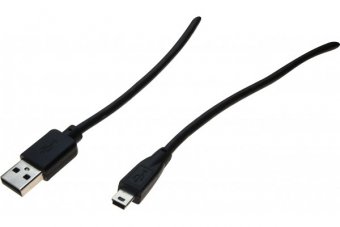 Cordon USB 2.0 type A / mini B - 1,0 m 