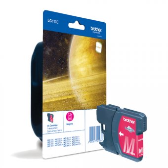 Brother LC1100MBP - Magenta - original - blister - cartouche d'encre - pour Brother DCP-185C, DCP-585CW, DCP-6690CW, MFC-490CW, MFC-5490CN, MFC-990cw 