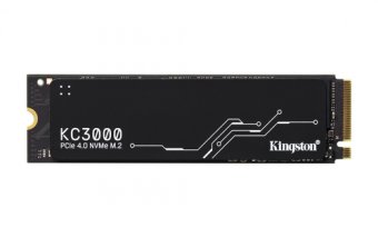 Kingston KC3000 - SSD - 512 Go - interne - M.2 2280 - PCIe 4.0 (NVMe) - pour Intel Next Unit of Computing 12 Pro Kit - NUC12WSKi5 