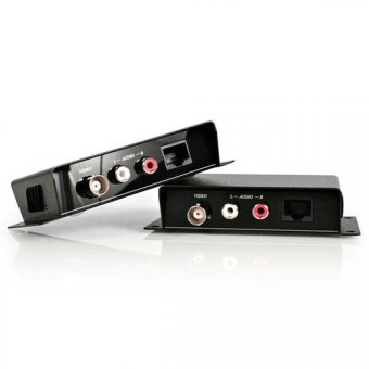 StarTech.com Extendeur vidéo composite sur Cat 5 avec audio - Prolongateur audio/vidéo - plus de CAT 5 - jusqu'à 200 m 