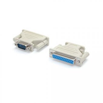StarTech.com Adaptateur série DB9 vers DB25 - Convertisseur série 9 broches vers 25 broches - Mâle / Femelle - Beige - Adaptateur série - DB-9 (M) pour DB-25 (F) - pour StarTech.com Carte série RS232, Serial Adapter Card 