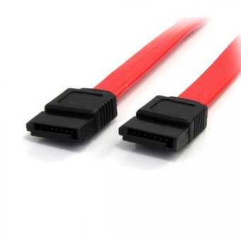 StarTech.com Câble SATA Serial ATA 30 cm - Câble SATA - Serial ATA 150/300 - SATA (F) pour SATA (F) - 30.5 cm - rouge - pour P/N: 10P6G-PCIE-SATA-CARD, 2P6G-PCIE-SATA-CARD, 4P6G-PCIE-SATA-CARD, 6P6G-PCIE-SATA-CARD 