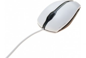 CHERRY Souris Gentix USB blanc, gris 