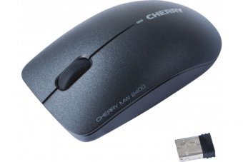 CHERRY Souris MW-2400 sans fil nano USB noire 