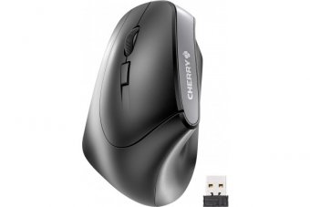 CHERRY Souris MW-4500 LEFT sans fil USB noire 